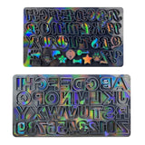 R3MC Silicone Letter Mold Alphabet Resin Casting DIY Keychain Jewelry