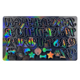 R3MC Silicone Letter Mold Alphabet Resin Casting DIY Keychain Jewelry