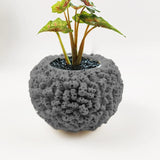 R3MC Skull Silicone Flower Pot Mold for DIY Making