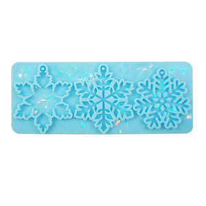 Snowflake Silicone Mould for Resin Casting, Holiday Craft Supplies