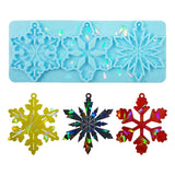 Snowflake Silicone Mould for Resin Casting, Holiday Craft Supplies