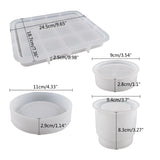 Silicone Mold for Storage Container Tray, Ashtray, Epoxy Resin Mold