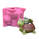 Succulent Flower Pots Silicone Mold Organizer