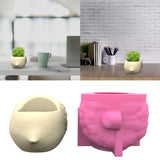 Resin Silicone Mold for Succulent Flower Pot DIY