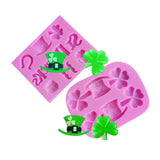 Three-leaf Flower Hat Cake Mold Fondant Silicone Mould Baking