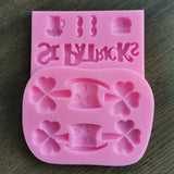 Three-leaf Flower Hat Cake Mold Fondant Silicone Mould Baking