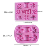 Three-leaf Flower Hat Cake Mold Fondant Silicone Mould Baking