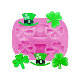 Three-leaf Flower Hat Cake Mold Fondant Silicone Mould Baking