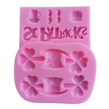 Three-leaf Flower Hat Cake Mold Fondant Silicone Mould Baking