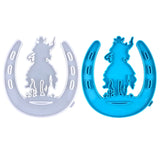 R3MC Wall Hanging Silicone Mould Cowboy Rider Decor Mold