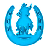 R3MC Wall Hanging Silicone Mould Cowboy Rider Decor Mold
