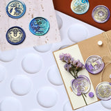 R3MC Wax Seal Stamp Silicone Mold Resin Casting Mold 30-cavity