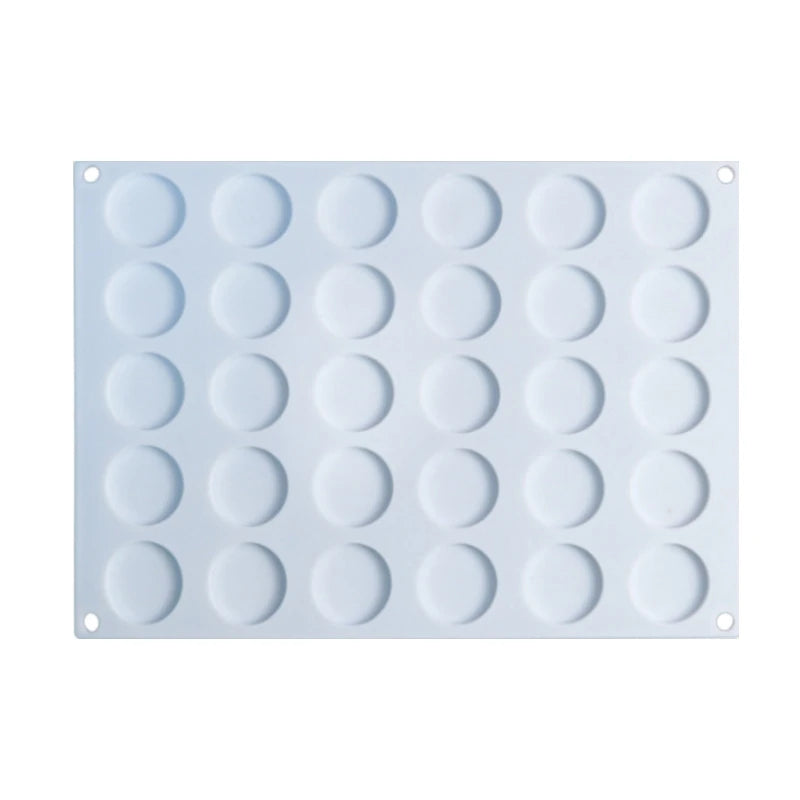 R3MC Wax Seal Stamp Silicone Mold Resin Casting Mold 30-cavity