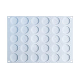 R3MC Wax Seal Stamp Silicone Mold Resin Casting Mold 30-cavity