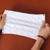 R3MC Wax Seal Stamp Silicone Mold Resin Casting Mold 30-cavity