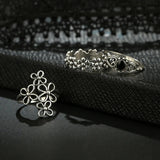 14 pcs/Set Knuckle Ring Floral Punk Boho Vintage Jewelry Women Men