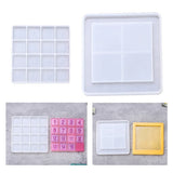 2Pcs/Set Number Puzzle Silicone Mould DIY Crafts Tools