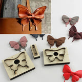 R58E 3Pcs Butterfly Wooden Die Cutting Leather Mold Swallowtail Cutting Mold