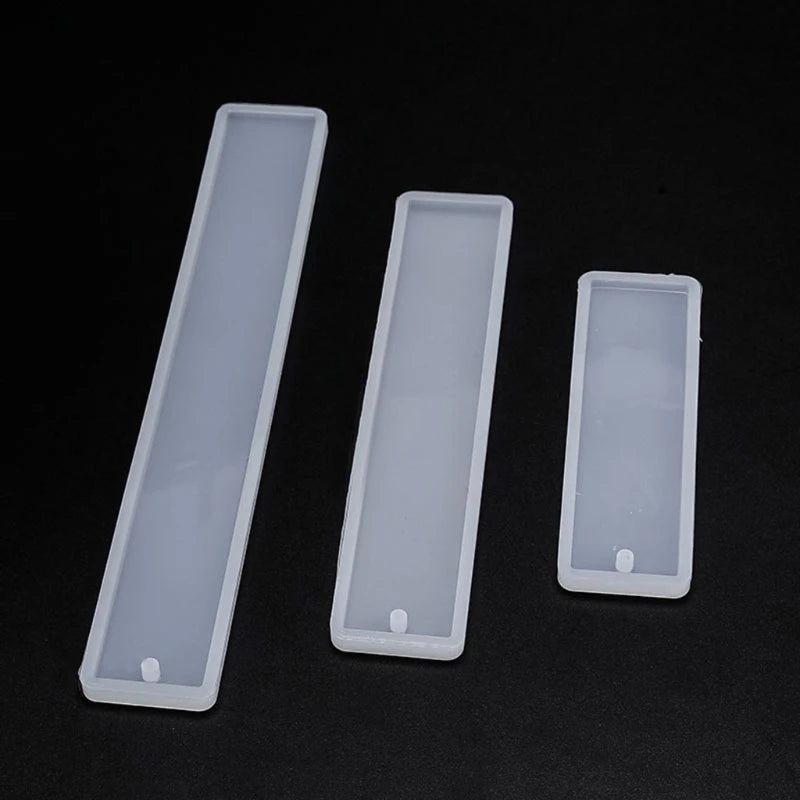 DIY Crafts Crystal Epoxy Resin Mold Bookmark Silicone Mould