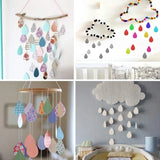 Wooden Earrings Blanks with Ear Hooks DIY Crafts