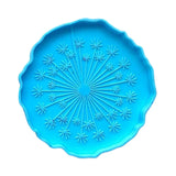 Dandelion Tree of Life Mirror Coaster Molds for Resin Casting