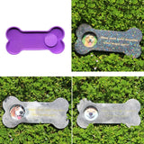 Pet Bone Tombstone Epoxy Resin Mold Dog Keepsake Gravestone Silicone Mould DIY
