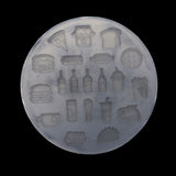 R58E Mini Food Dessert Sushi Epoxy Resin Mold Cake Chocolate Silicone Mould
