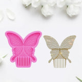 Butterfly Comb Epoxy Resin Mold Silicone Mould DIY