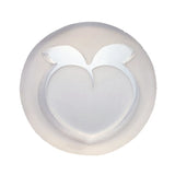 R58E Silicone Quicksand Mold Butterfly Love Heart Shape Epoxy Resin