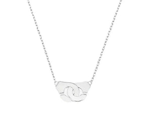 R8 Mini Horseshoe Necklace 925 Silver 18K Necklace For Women