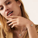 R8 Mini Horseshoe Necklace 925 Silver 18K Necklace For Women