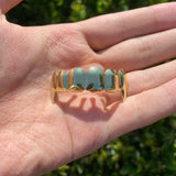RACHELZ 14K Plated Fangs Teeth Grillz Hip Hop Tooth Caps Dental Grills