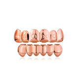 RACHELZ Hip Hop 6/6 Sm Symbol Grillz 14K Plated Dental Grills