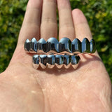 RACHELZ 14K Plated Hip Hop Grillz Set