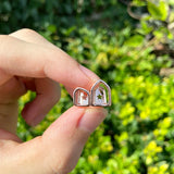 RACHELZ Hip Hop Hollow Double Teeth Grillz 14K Plated Dental Grills