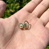 RACHELZ Fangs Tooth Cap 14K Plated Dental Grills Teeth Grillz