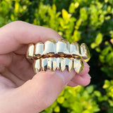 RACHELZ Real Teeth Grillz for Men Women Halloween