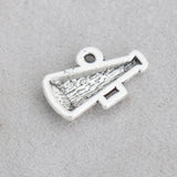 100pcs Vintage Cheer Megaphone Alloy Charms 11*17mm