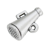 100pcs Vintage Cheer Megaphone Alloy Charms 11*17mm