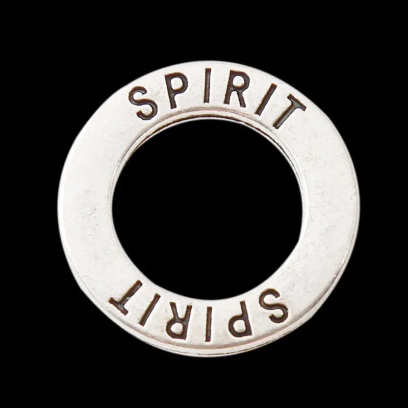 19mm Round Alloy Charms 50pcs AAC351