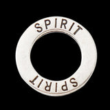 19mm Round Alloy Charms 50pcs AAC351