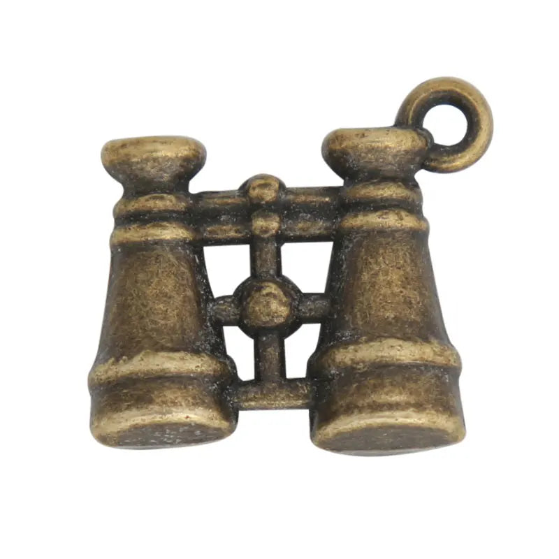 Alloy Antique Telescope Charms 15*15mm 50pcs AAC752
