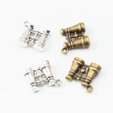 Alloy Antique Telescope Charms 15*15mm 50pcs AAC752
