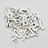 Alphabet Charms Metal Initial A-Z Letter 5pc Pack AAC1198