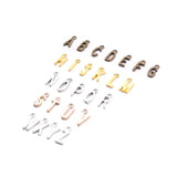 Alphabet Charms Metal Initial A-Z Letter 5pc Pack AAC1198