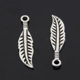 Antique Silver Tree Charms 7*31mm 100pcs AAC727