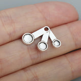 Antique Silver Kitchen Measuring Spoon Charms 100pcs