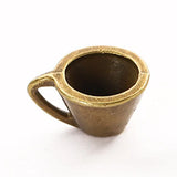 Alloy 3D Coffee Cup Charms Utensil Charms 7*11mm 100pcs