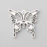 Alloy Butterfly Charms Insect Animal Charms 50pcs AAC1786