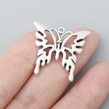 Alloy Butterfly Charms Insect Animal Charms 50pcs AAC1786